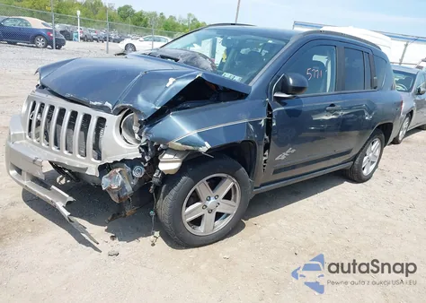 2008 Jeep Compass Sport из США, поврежденный, VIN 1J8FF47W08D512462